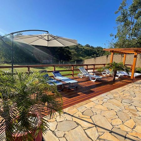 Chacara Com Piscina Climatizada E Jacuzzi Villa Socorro  Eksteriør billede